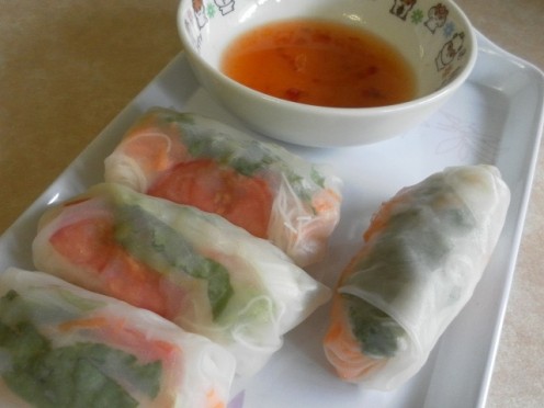 Involtini primavera vietnamiti - una ricetta salutare e senza glutine