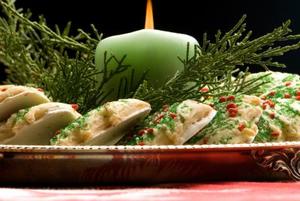 Come decorare le candele per Natale