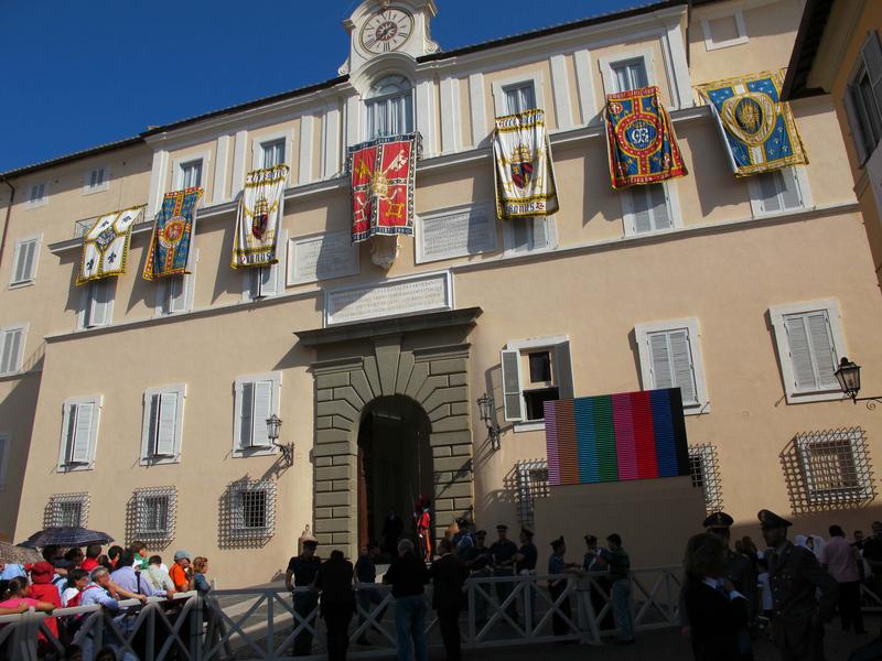 La residenza estiva dei Papi