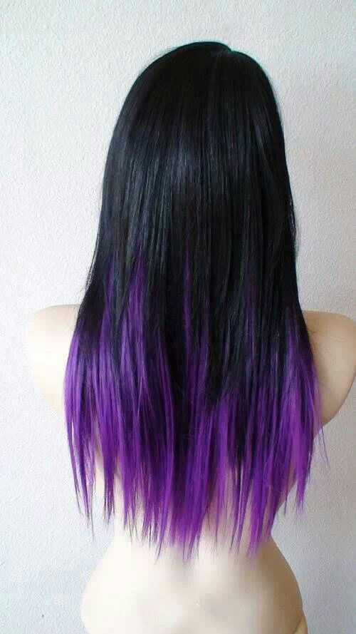 Come fare shatush viola