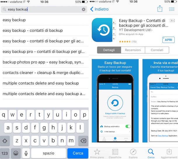 Come importare contatti da iPhone a Sim