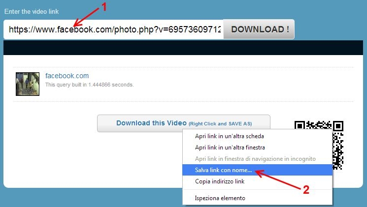 Come scaricare video da Facebook