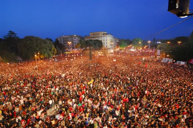 Ora inizio concerto Primo Maggio a Roma