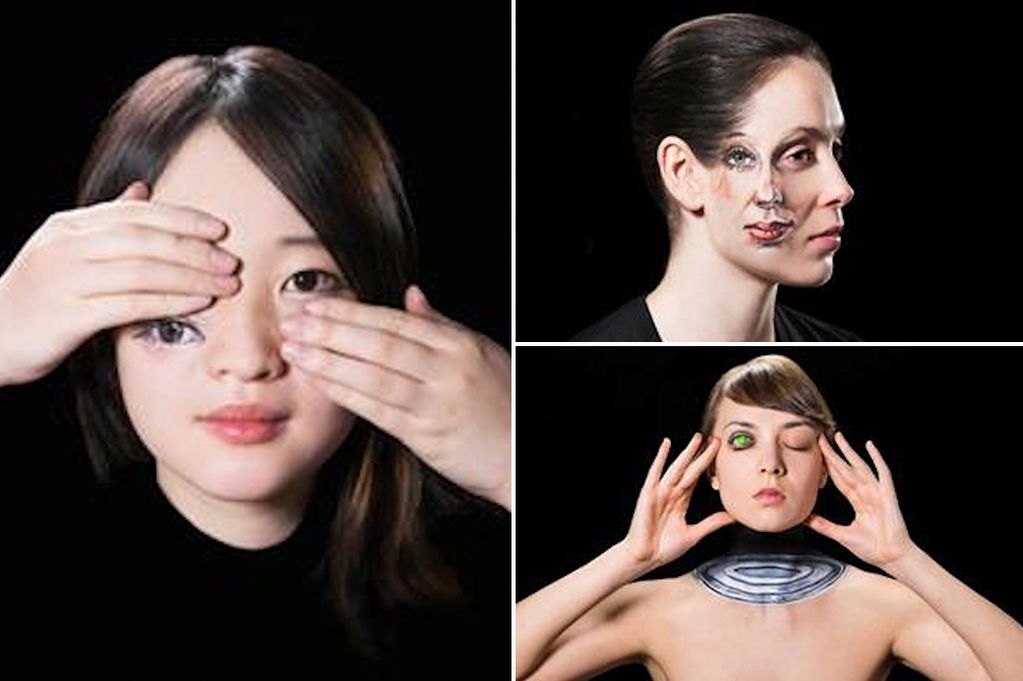 Make up artist crea illusioni ottiche incredibili