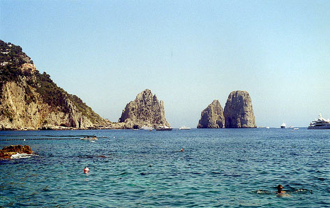 Le vacanze a Capri ad agosto