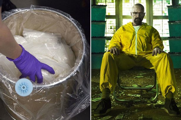 Breaking Bad o vita reale? pensionato catturato con £ 50.000.000 di bottino in mortale crystal meth