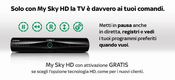 Che cos' ha My Sky Hd?