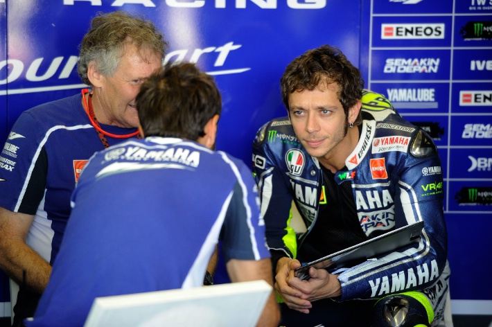 Moto GP, circuito Aragona: Rossi al quarto posto