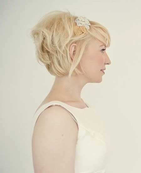 Acconciature per sposa dai capelli corti