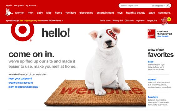 Come funziona il sito per gli acquisti Target?