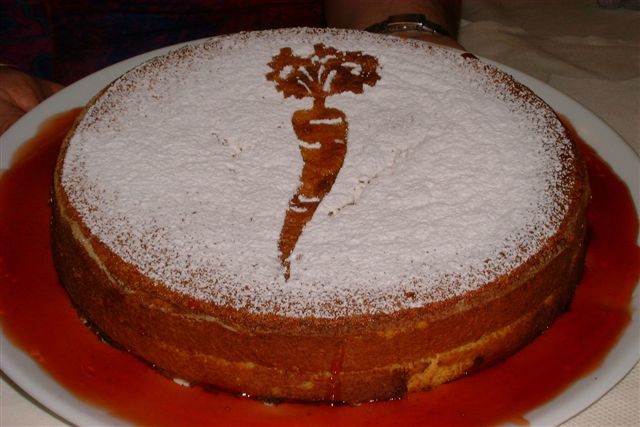 Ricette: torta di carote