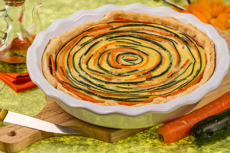 Come fare una torta salata di verdure