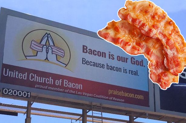 Chiesa della pancetta offre matrimoni e battesimi agli amanti della carne