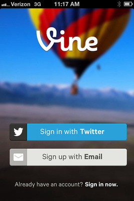 Come usare Vine per condividere video su Twitter