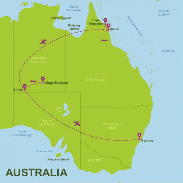 Itinerario in Australia per 10 giorni