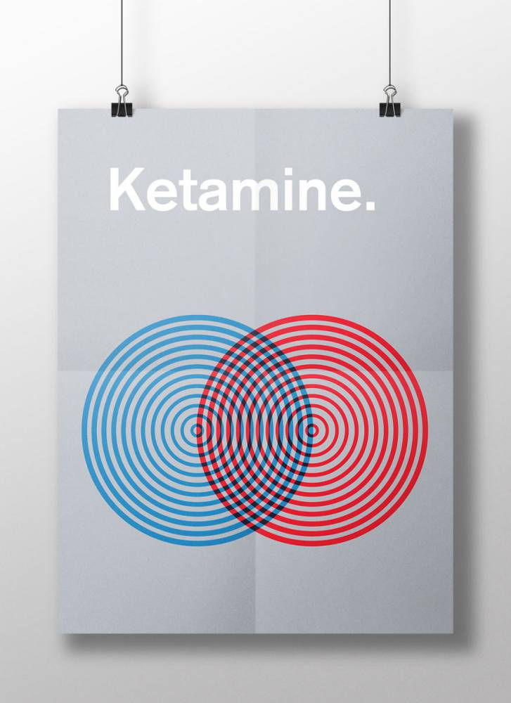 'Questo è il tuo cervello sotto droghe' - graphic design che spiega i diversi effetti