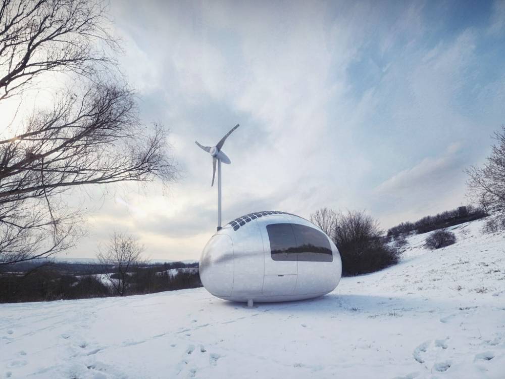L'eco-capsula che ti permette di vivere all'aperto in qualsiasi parte del mondo