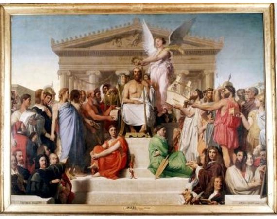 Come identificare un dipinto neoclassico