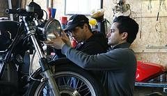Riparare una moto