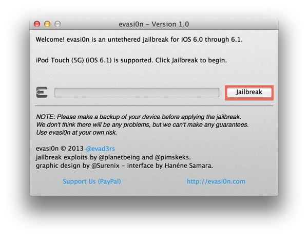 Come fare jailbreak ipod touch
