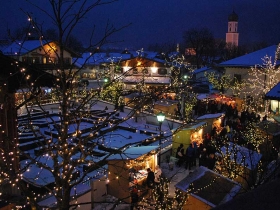 Il mercatino di Natale di Oberammergau in Germania