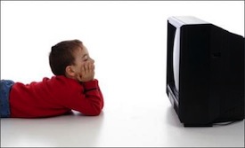 Bambini e un corretto uso televisione