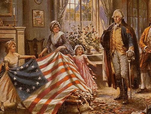 Betsy Ross è la vera creatrice della bandiera americana?