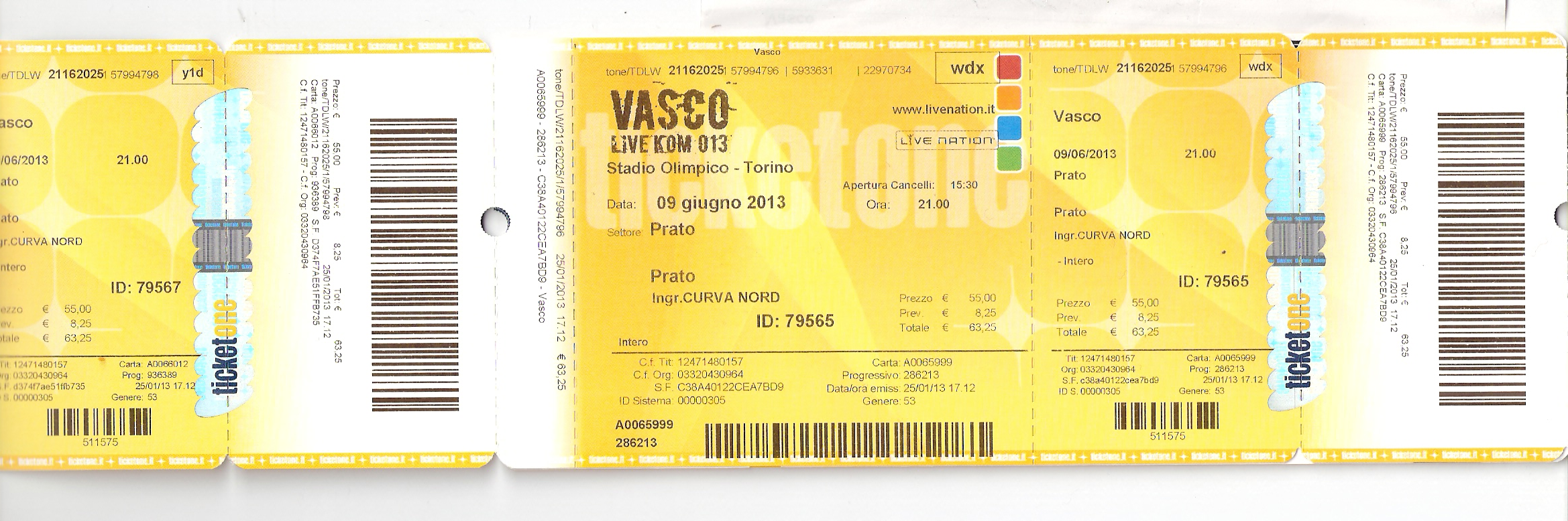 Come cambiare data di un concerto con biglietti già acquistati