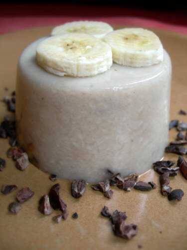 Ricette: budino alla banana