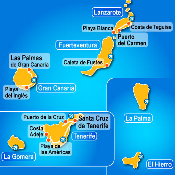 Come arrivare alle Canarie