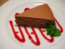 Una strepitosa Cheesecake al cioccolato!!!