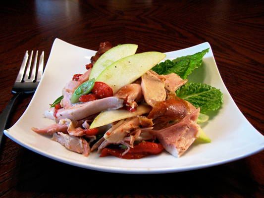 Ricette: insalata di pollo e mele