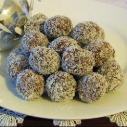 Palline al cioccolato.