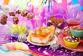 Le decorazioni per una festa di compleanno