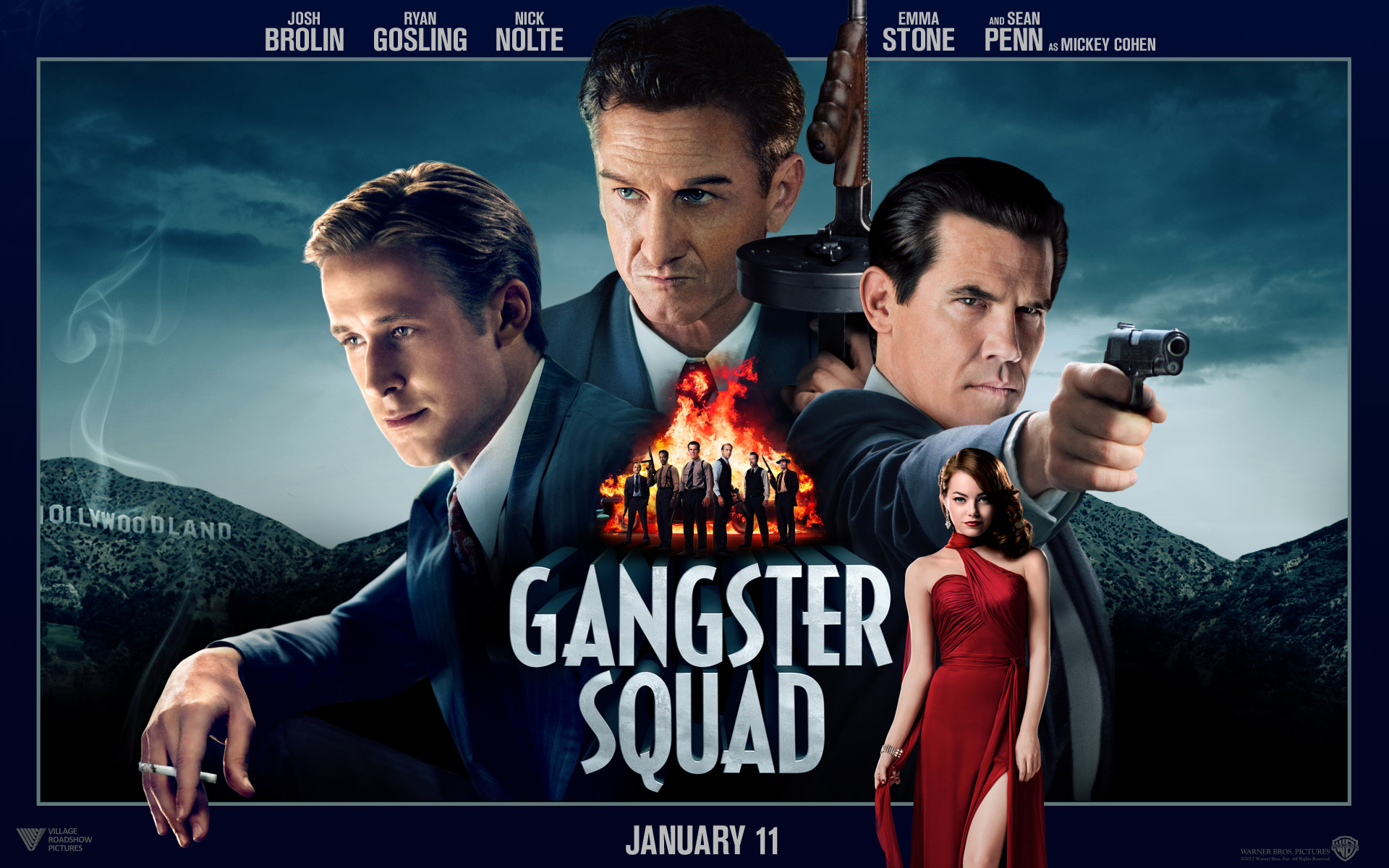 Come vedere in streaming "Gangster Squad"