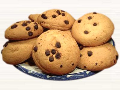 Come fare dei biscotti dietetici con gocce di cioccolato