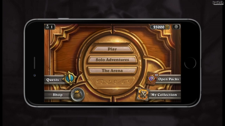 Caratteristiche gioco Hearthstone iPhone