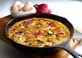 Ricette: Frittata con pepe e pomodori