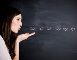 Come inviare baci in un messaggio