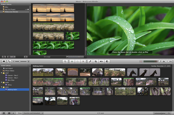 Come usare Imovie