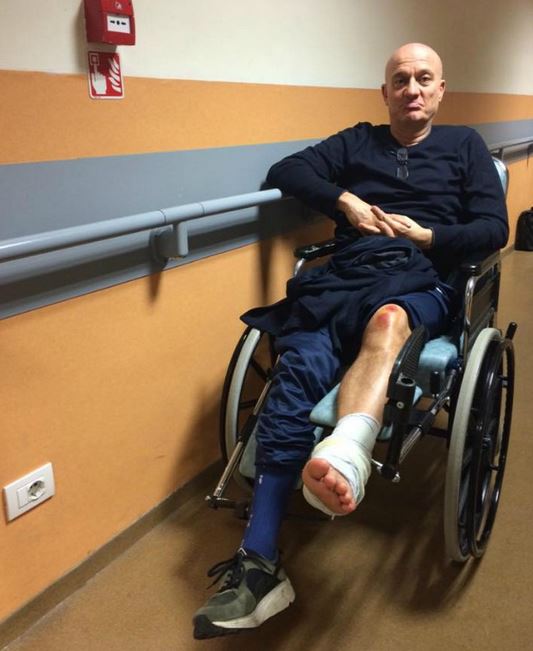 incidente claudio bisio