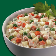 Come fare un'insalata russa