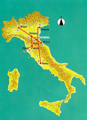 Come muoversi a Ravenna