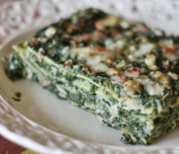 Come cucinare vegan: lasagna di tarassaco e lenticchie