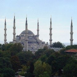 La moschea blu di Istanbul
