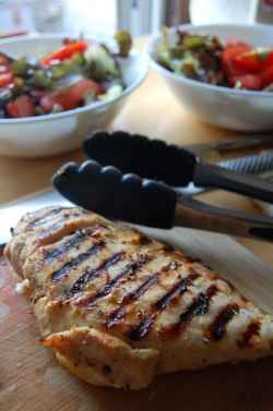 Ricette: petto di pollo alla griglia
