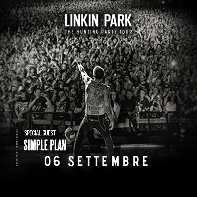 Data italiana concerto Linkin Park settembre 2015