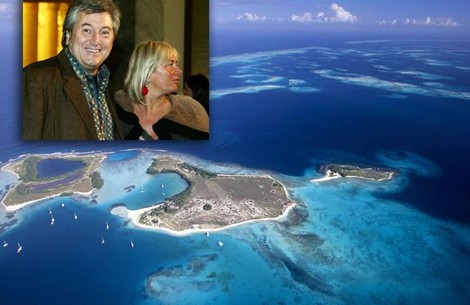 L'aereo di Missoni a Los Roques
