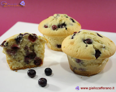 Ricette: muffins ai mirtilli