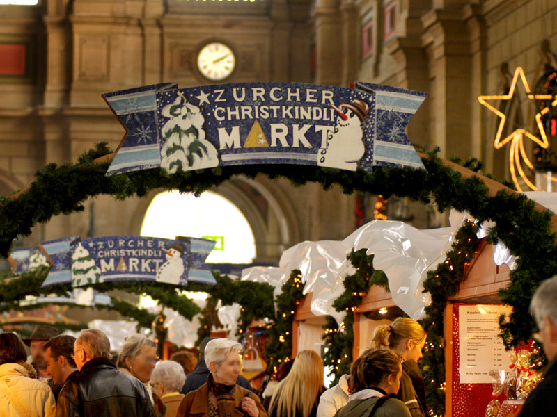 I mercatini di Natale a Zurigo